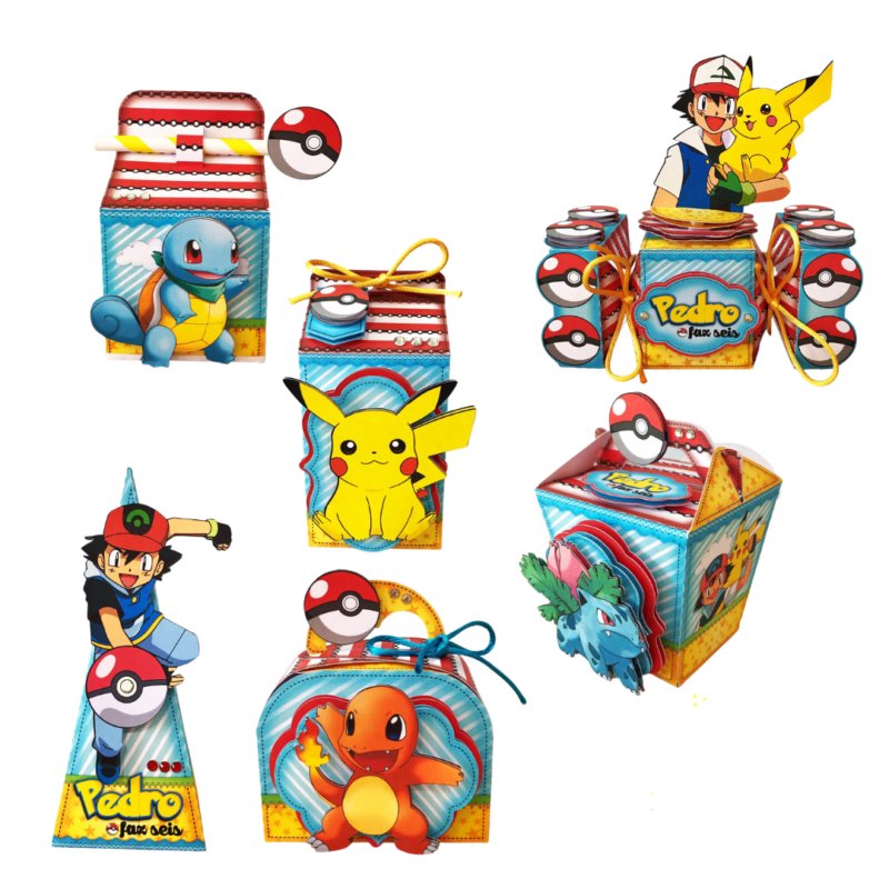 Kit Festa Pokemon Aniversário
