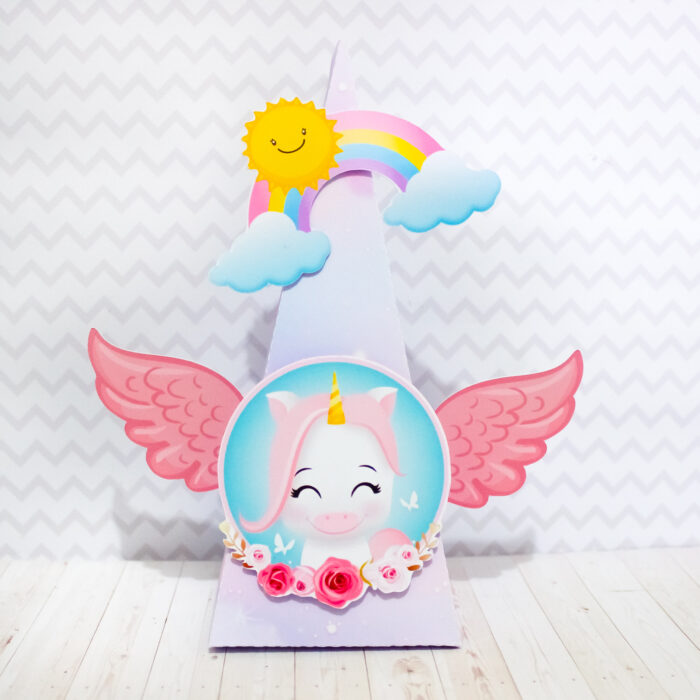 Kit Festa Unicórnio Caixinhas Personalizadas Aniversário - Imagem 3