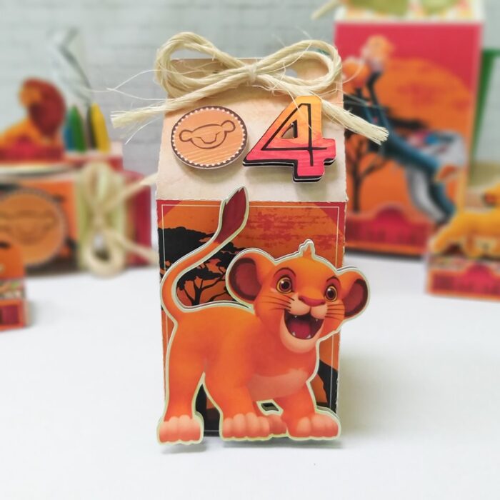 Kit Festa Rei Leão Aniversário infantil - Imagem 4