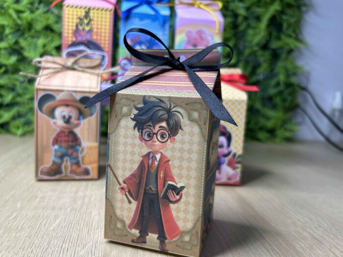 Kit Festa Caixinhas Milk Aniversário infantil Diversos Temas - Imagem 2