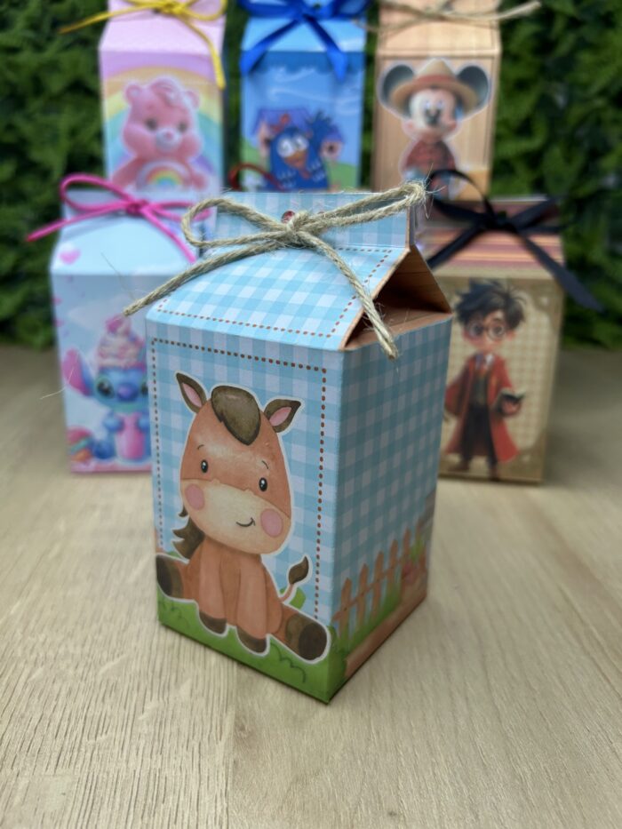 Kit Festa Caixinhas Milk Aniversário infantil Diversos Temas - Imagem 7