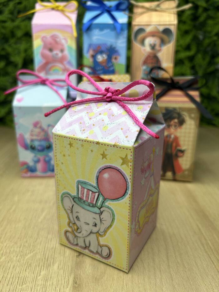 Kit Festa Caixinhas Milk Aniversário infantil Diversos Temas - Imagem 8