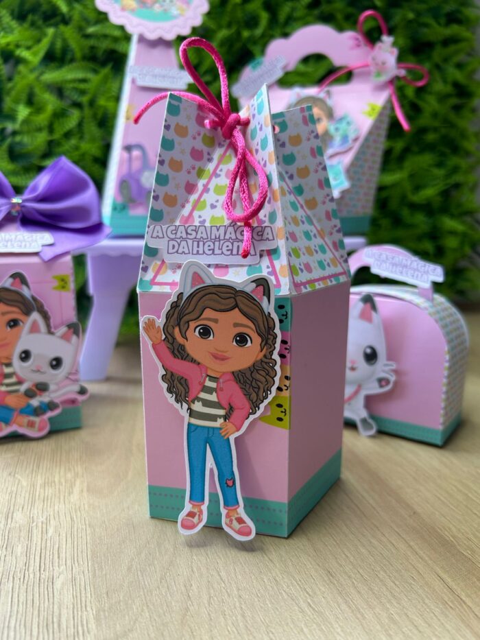 Kit Festa Casa Magica da Gabby Aniversário infantil - Imagem 4