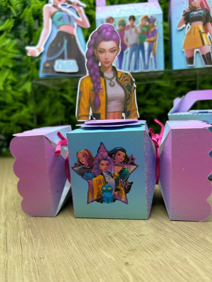 Kit Festa Guerreiras do K-Pop Aniversário infantil - Imagem 6