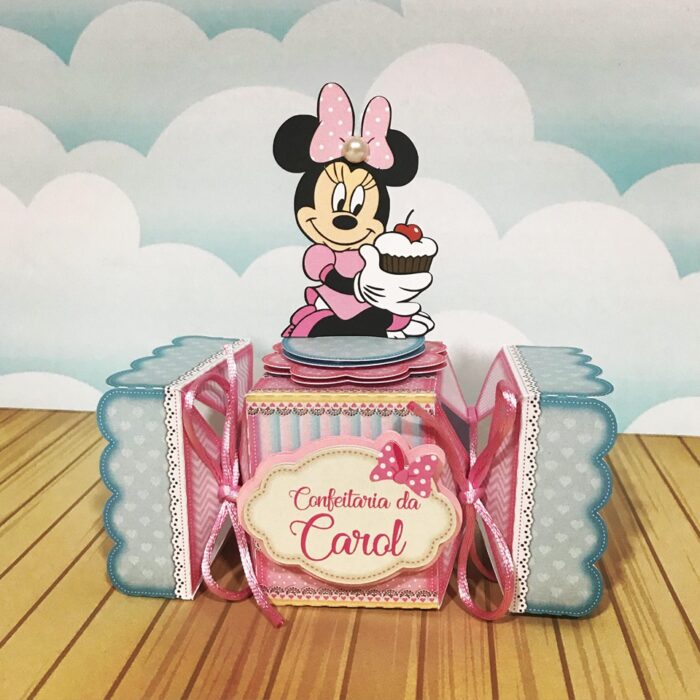 Kit Festa Minnie Confeiteira Aniversário infantil - Imagem 5