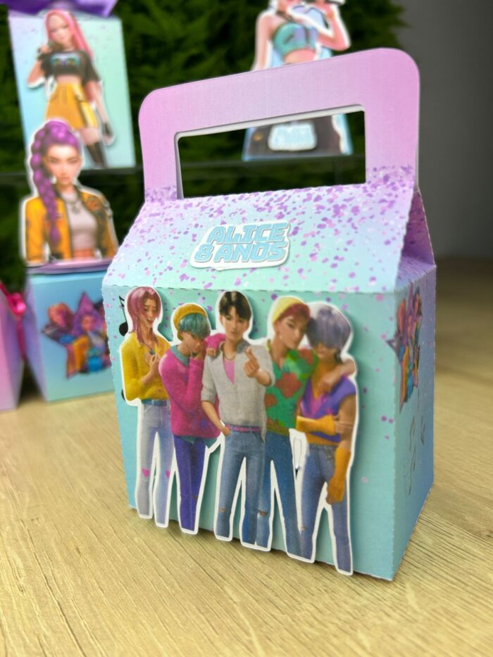 Kit Festa Guerreiras do K-Pop Aniversário infantil - Imagem 3