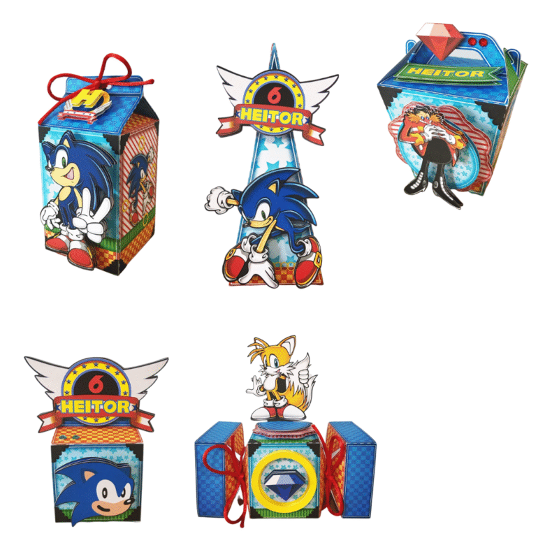 Kit Festa Sonic Menino Aniversário infantil